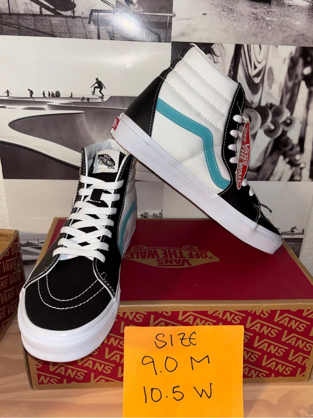Vans Sk8-Hi sz 9.0 Men’s 10.5 Woman